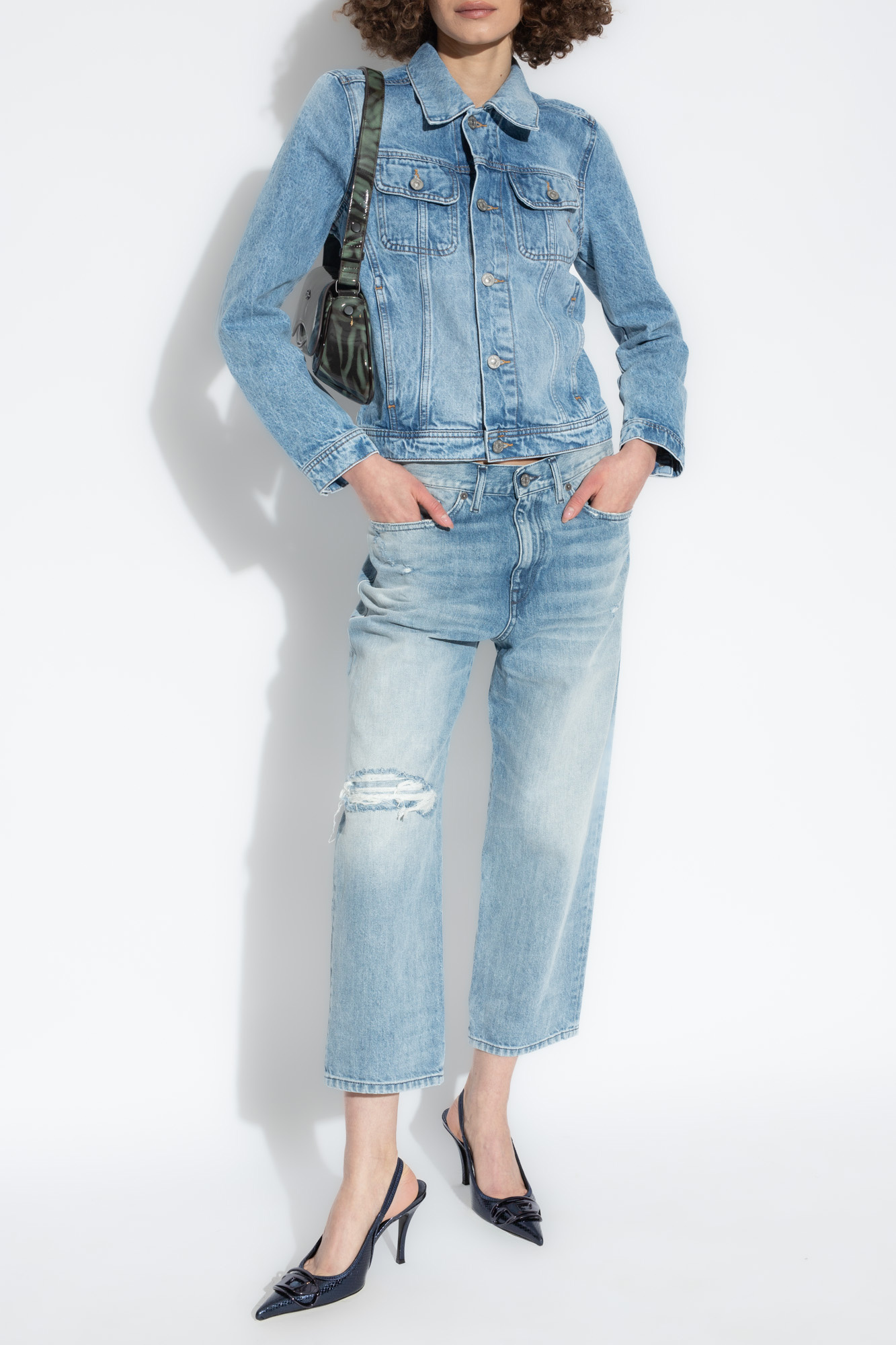 Light blue 'DE-BONNY' jacket Diesel - Vitkac Italy